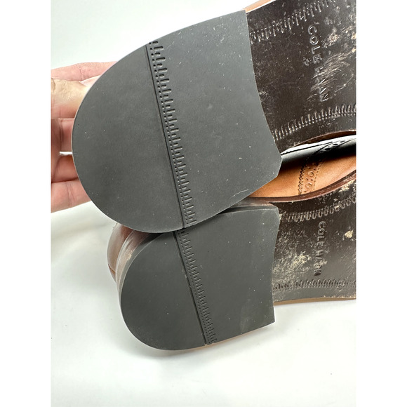 Cole Haan Benton Brown Leather Wingtip Oxford Men's Shoe Size 11.5M - Picture 4 of 6